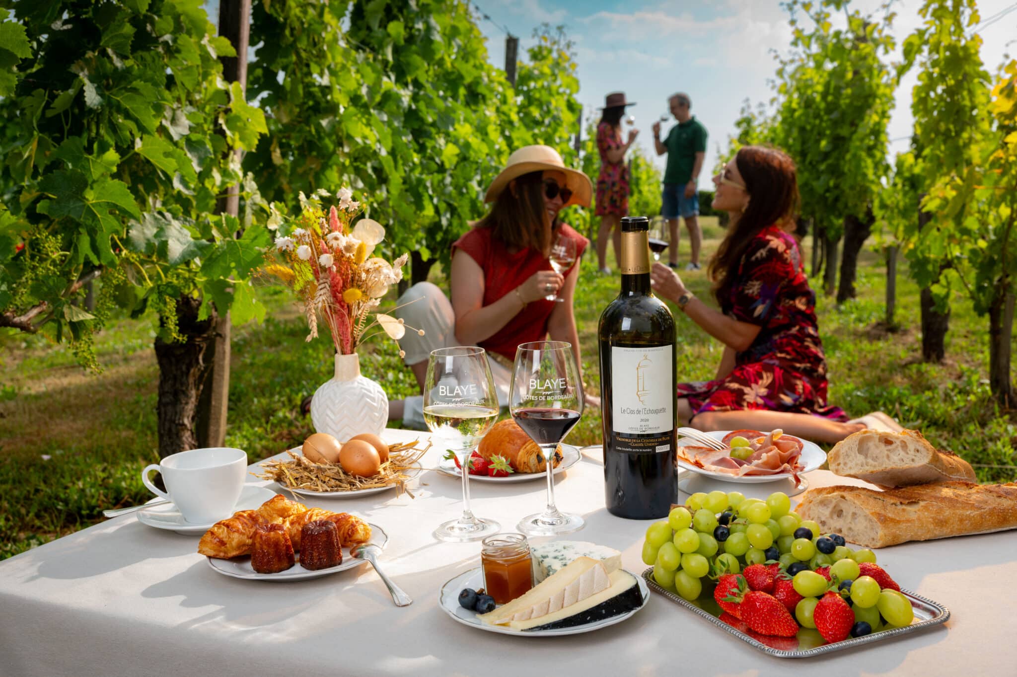 Wine and Brunch dans le vignoble