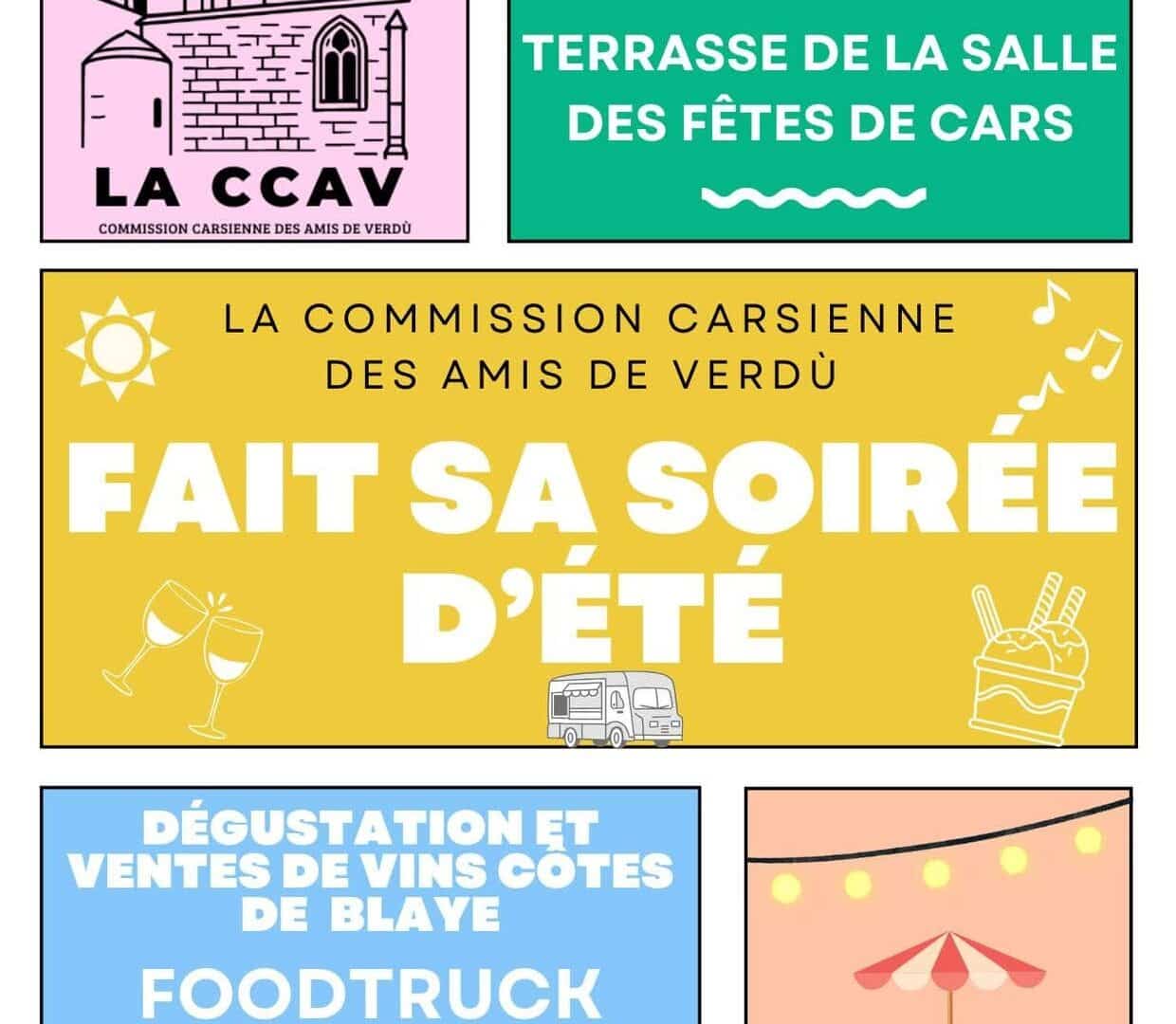 Soirée d’été de la CCAV